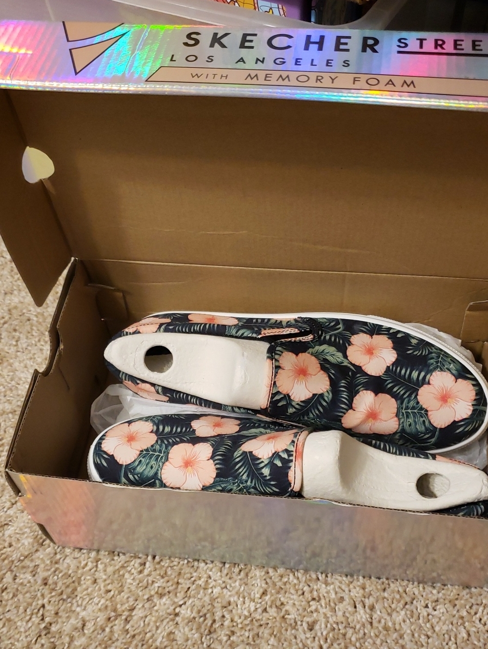 Skechers Street Tropical Slip-On Shoes - Los Angeles NWT